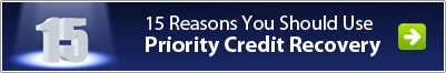 15 reasons you should use Priority Credit Recovery