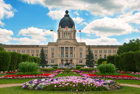 The Legislative Assembly of Saskatchewan in Regina city
